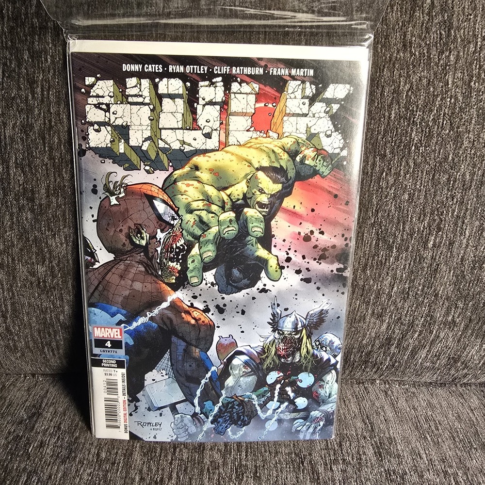 Marvel Hulk #4 (2021) 2nd Print by (W) Donny Cates (A/CA) Ryan Ottley